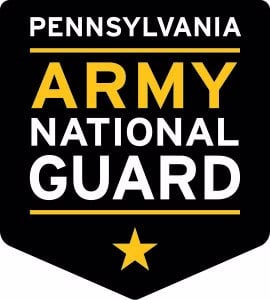 PA ARMY NATIONAL GUARD logo
