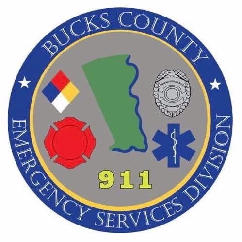 Bucks County 9 1 1 and Emergency Dispatch logo