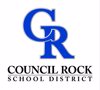 Stylized C and R above the words Council Rock School District