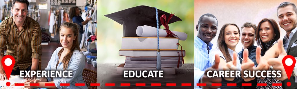 Participating Schools Main Image Experience to Educate to Career Success path in images